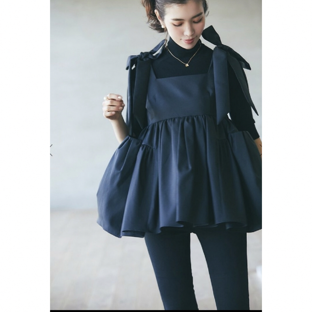 ☆seventen by kawahito mihoリボントップス黒 S☆-levercoffee.com