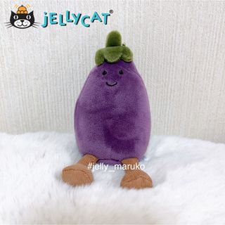 【新品】 ナス 茄子 ジェリーキャット jellycat バックチャーム