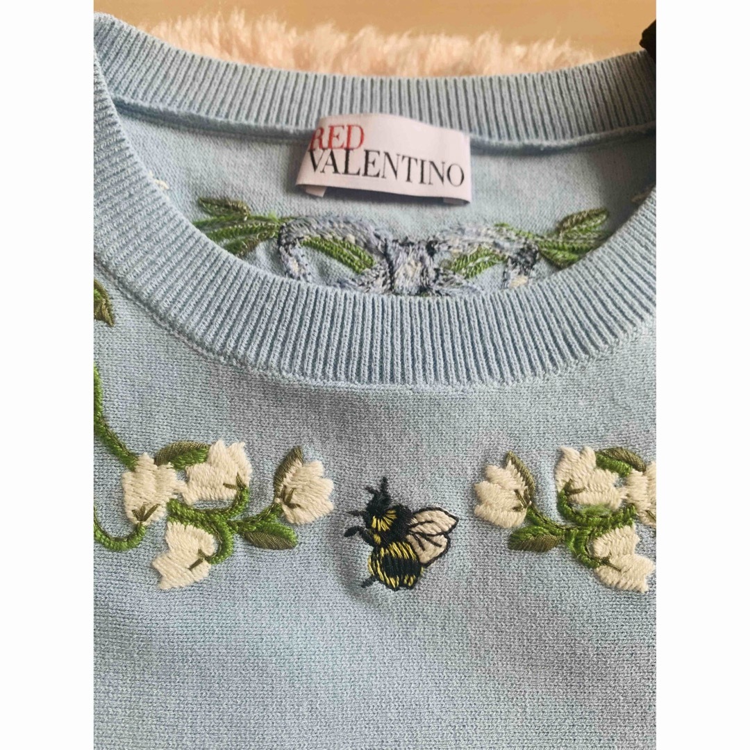 RED VALENTINO - レッドヴァレンティノのニットワンピースの通販 by
