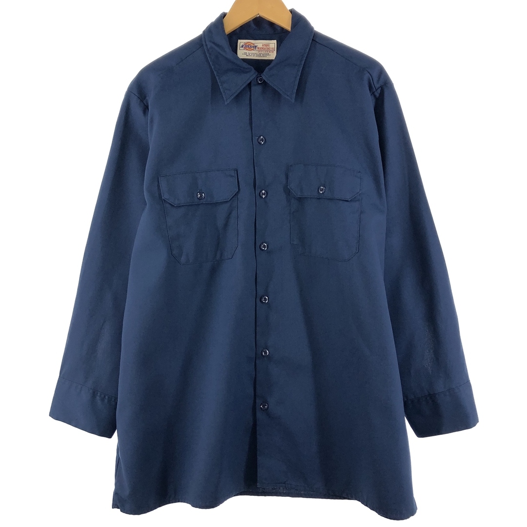 ディッキーズ Dickies 長袖 ワークシャツ メンズXL /eaa366184