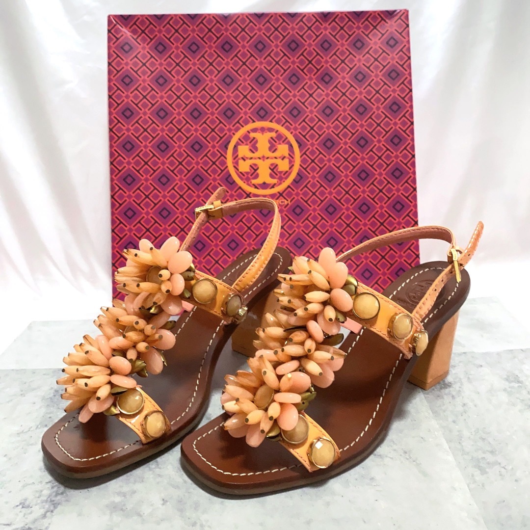 Tory Burch トリーバーチ ウェッジソールサンダル(23.5cm)-