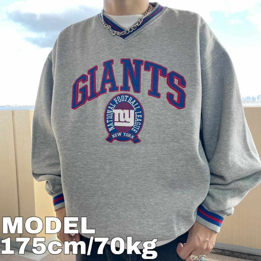 【USA】 LEE リー　NFL GIANTS ジャイアンツ スウェット