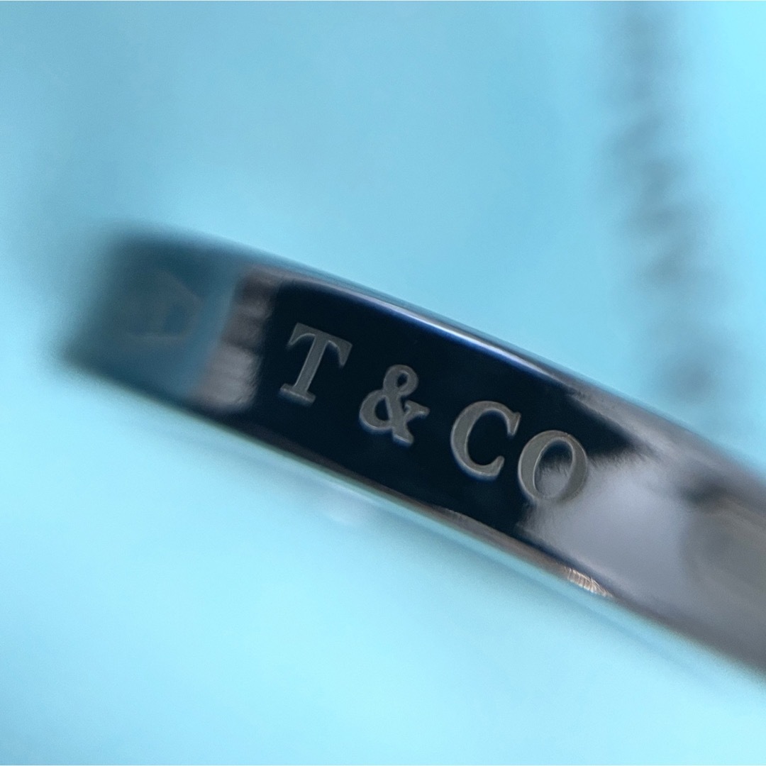 美品】Tiffany & Co.1837 ナローリング 11号 ブラックチタン | yoshi