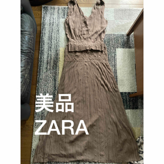 ザラ(ZARA)の美品　ZARA ノースリーブ　セットアップ(セット/コーデ)