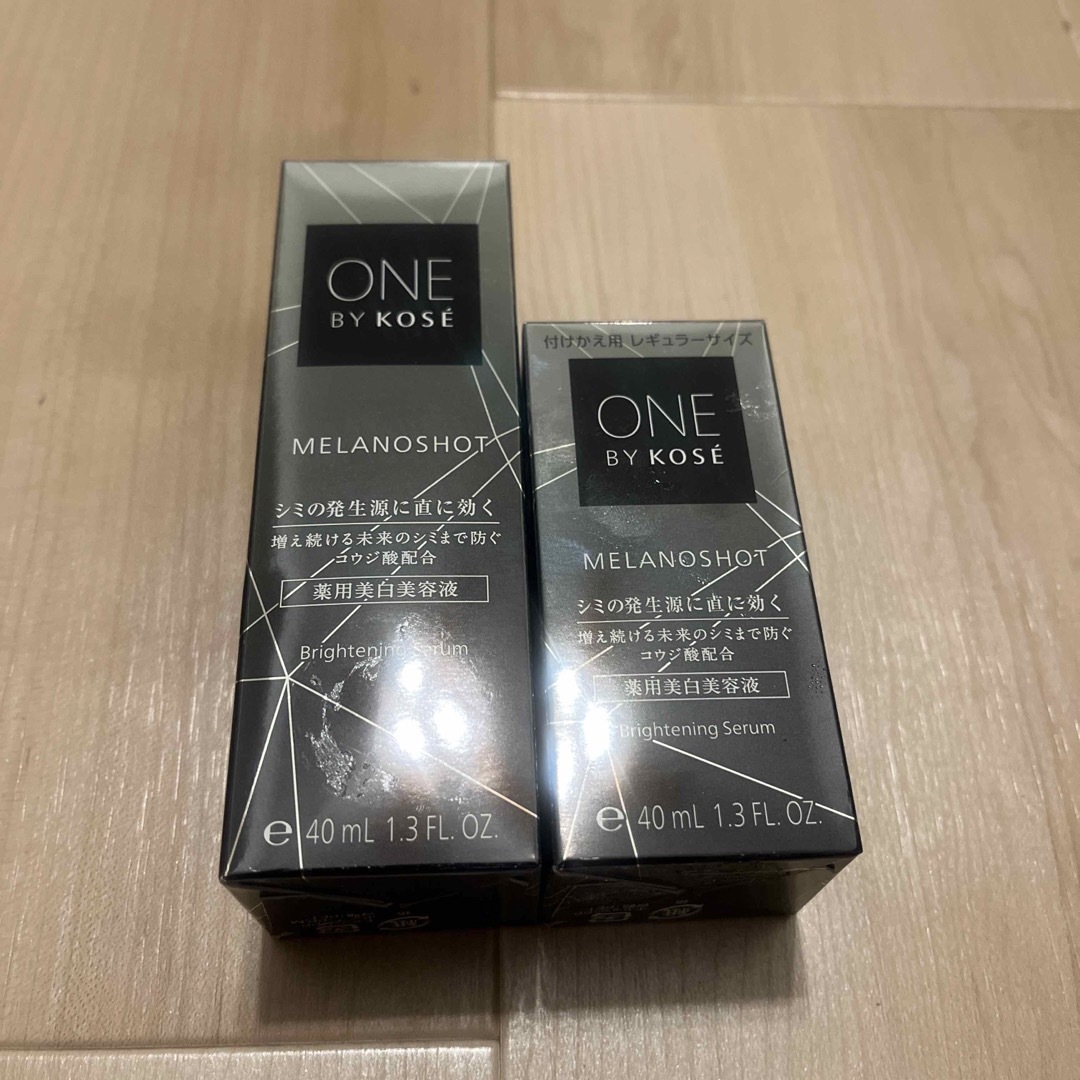 ONE BY KOSE メラノショット W レギュラーサイズ セット