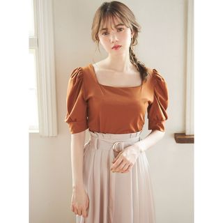 952 レディース服　まとめて　セット　コーデ売り オレンジ イエベ ハイネック