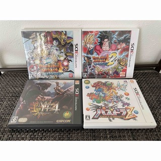 【3DS】ドラゴンボールヒーローズ1＆2＆パズドラZ ＆モンスターハンター4(携帯用ゲームソフト)