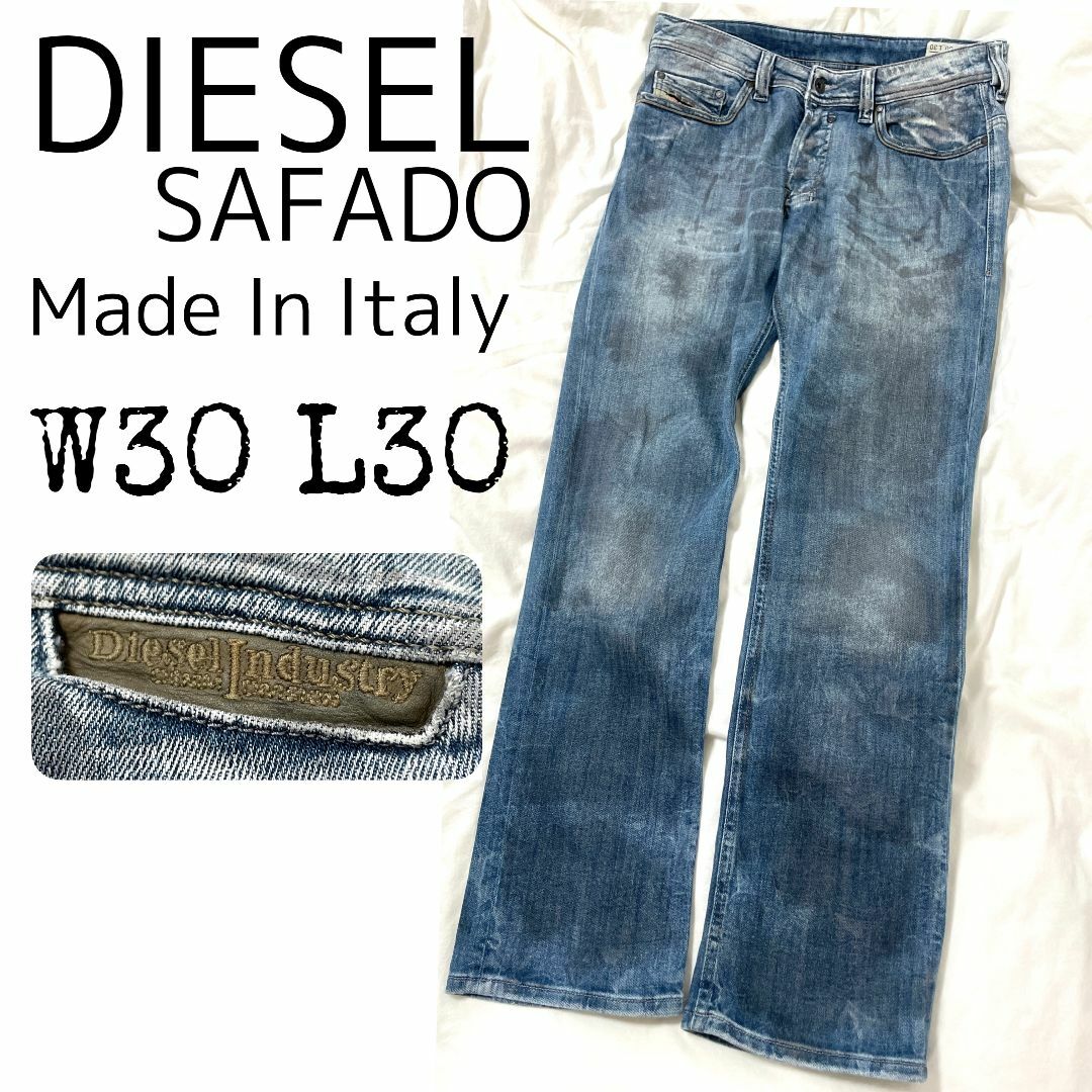 良品 DIESEL Industry SAFADO WASH デニム Ｗ30