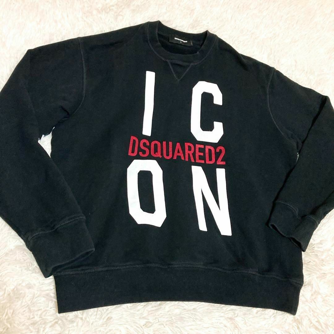 新品 DSQUARED2 ディースクエアード 22SS ICONロゴスウェット | www ...