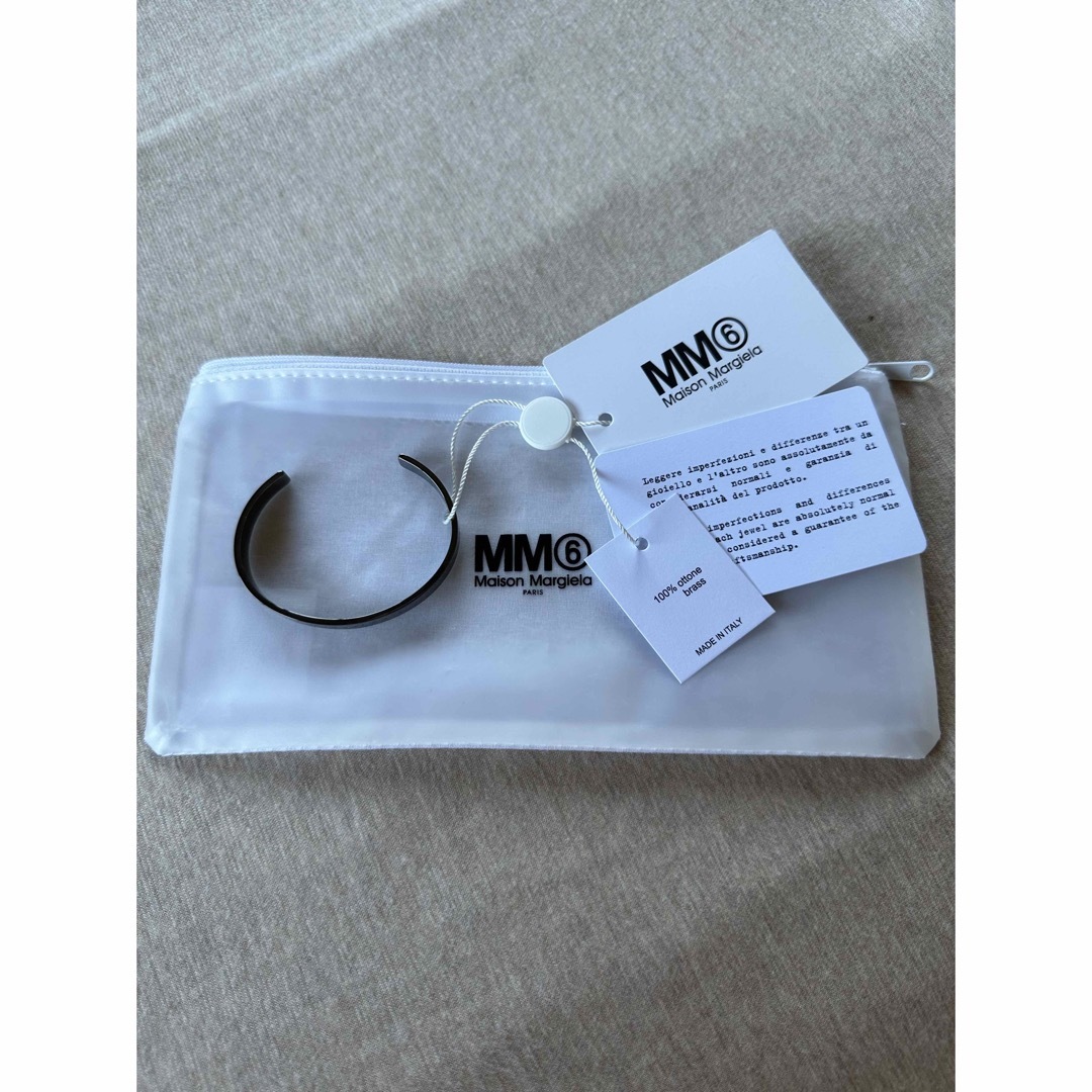 MM6 MAISON MARGIELA ロゴ バングル ブレスレット マルジェラ