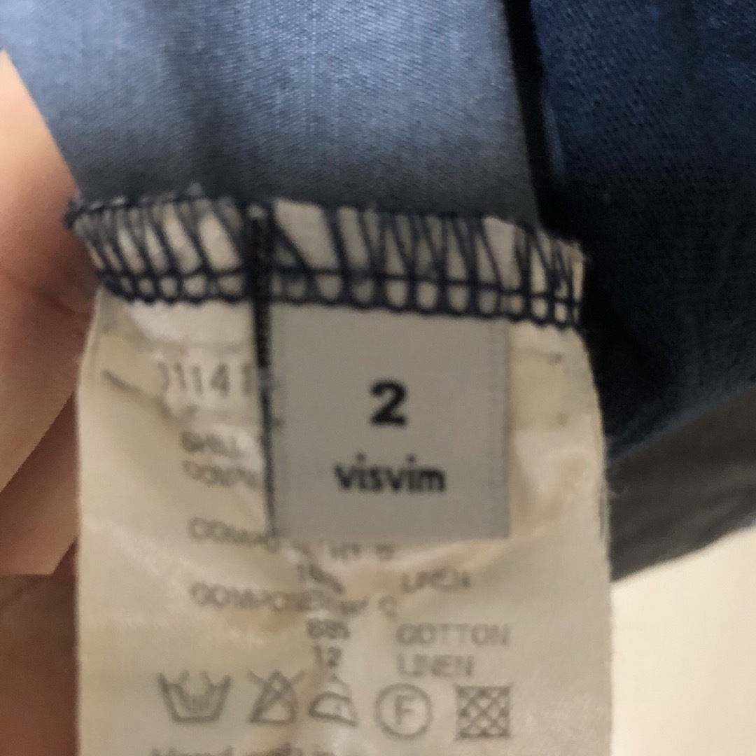 VISVIM(ヴィスヴィム)のvisvim  Tシャツ　サイズ2 メンズのトップス(Tシャツ/カットソー(半袖/袖なし))の商品写真
