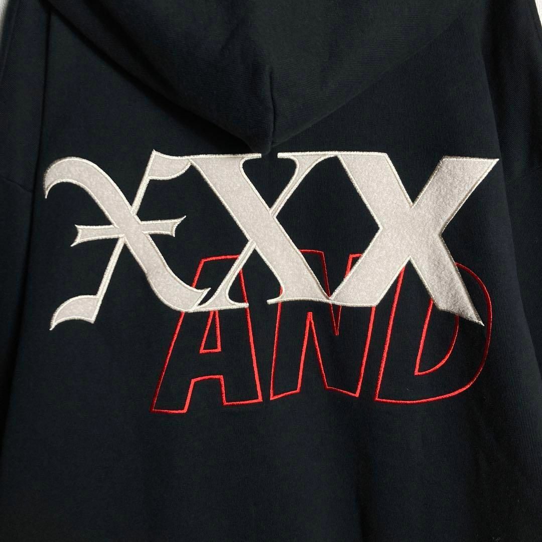 【美品】ウィンダンシー × ゴッドセレクションXXX パーカー 希少XLサイズ