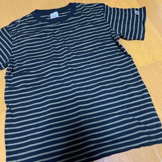 チャンピオン(Champion)のChampionボーダーＴ(Tシャツ(半袖/袖なし))