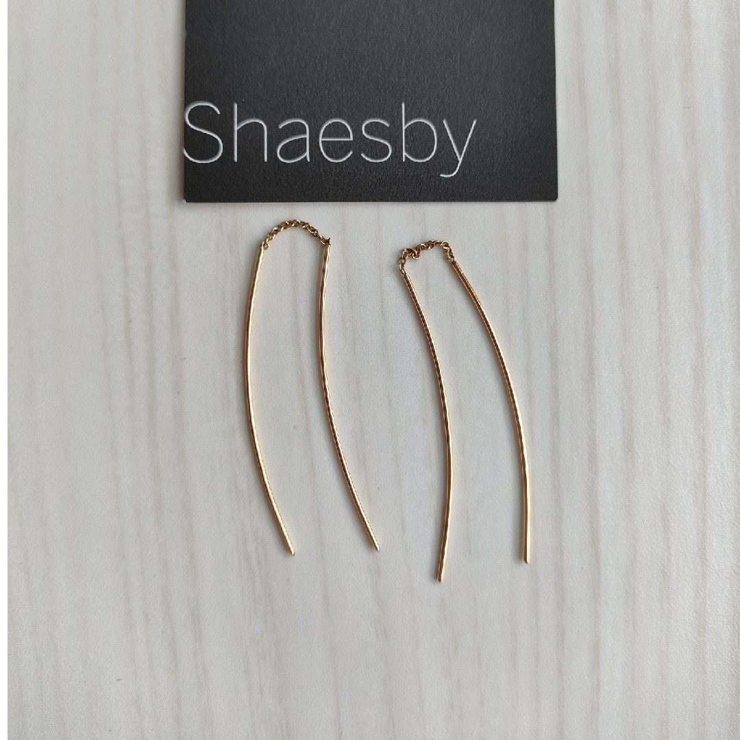 SHAESBY スレッドピアス　最終お値下げ | フリマアプリ ラクマ