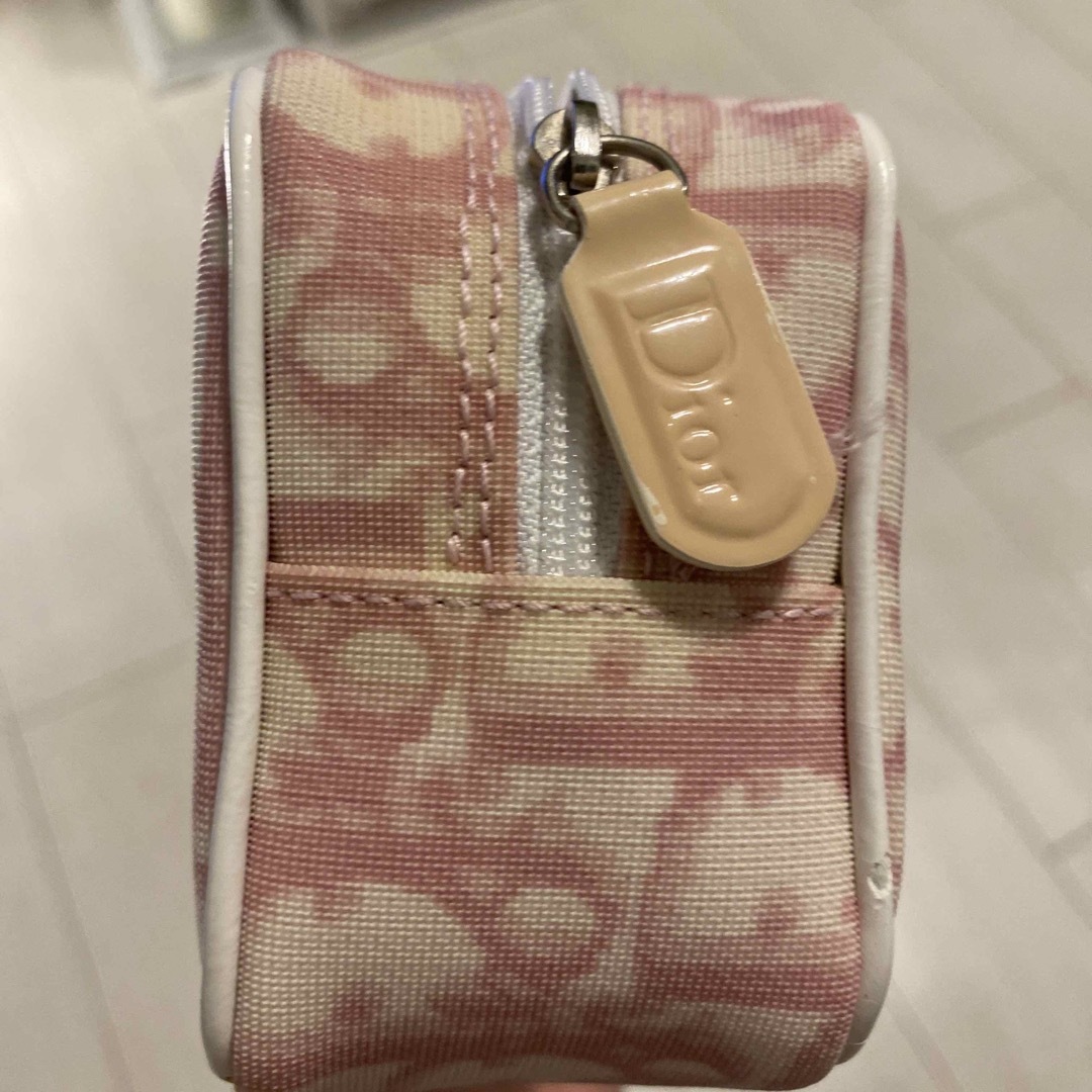 Christian Dior(クリスチャンディオール)の確認用ディオール　トロッター柄ピンクポーチ レディースのファッション小物(ポーチ)の商品写真