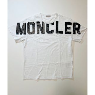 モンクレール★MONCLER★ビッグロゴTシャツ★ホワイト★Sサイズ★正規品