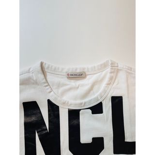 モンクレール★MONCLER★ビッグロゴTシャツ★ホワイト★Sサイズ★正規品