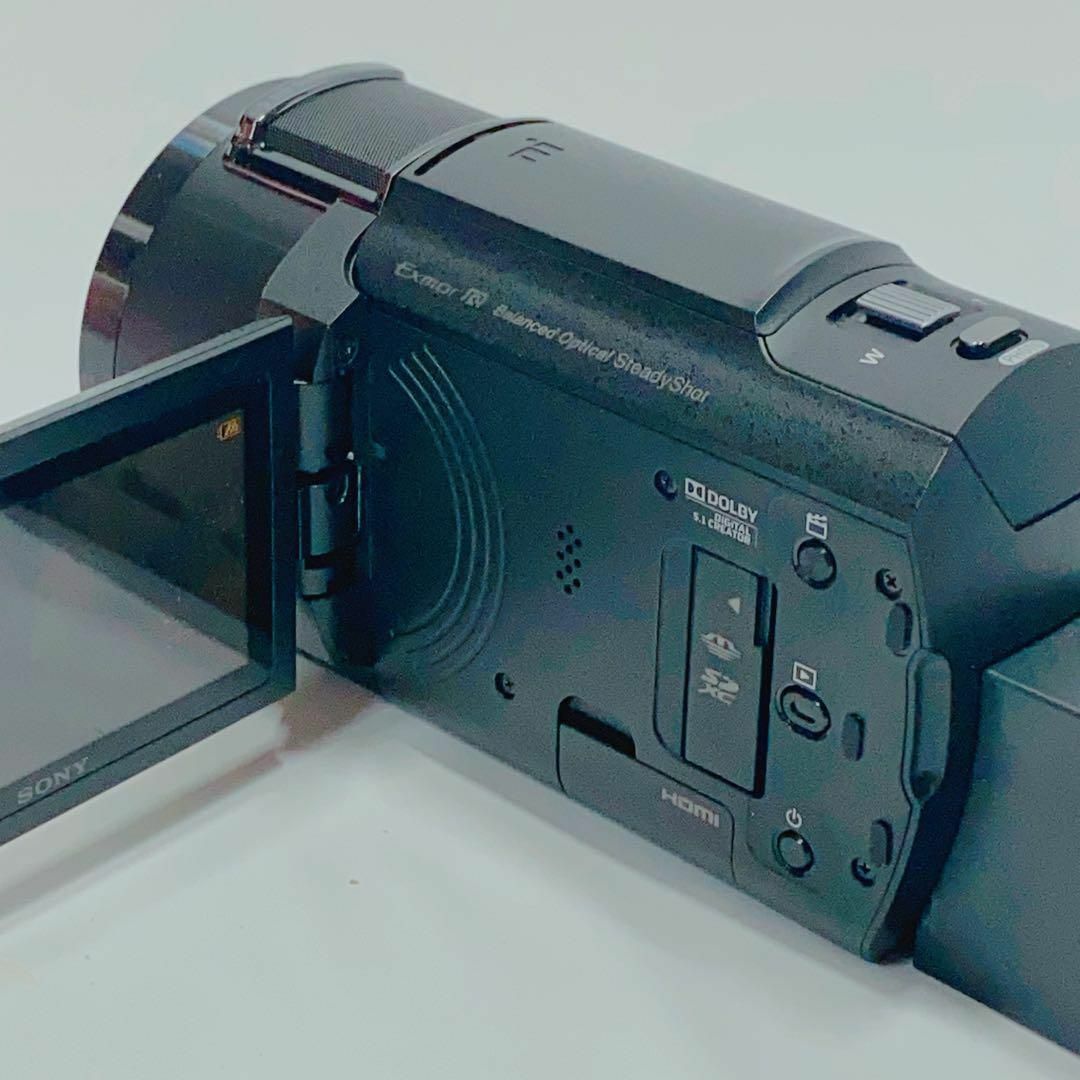 ソニー   4K   ビデオカメラ   Handycam   FDR-AX45   ブラック   内蔵メモリー64GB   光学ズーム20倍   空間 - 1