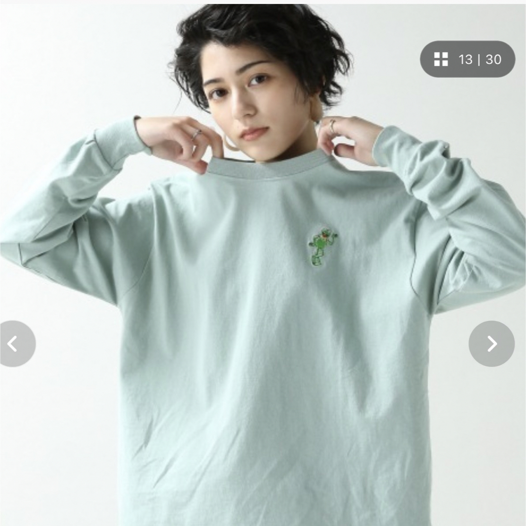 ZARA(ザラ)の値下げDISCUSマペッツプリントロンT/928239 レディースのトップス(Tシャツ(長袖/七分))の商品写真