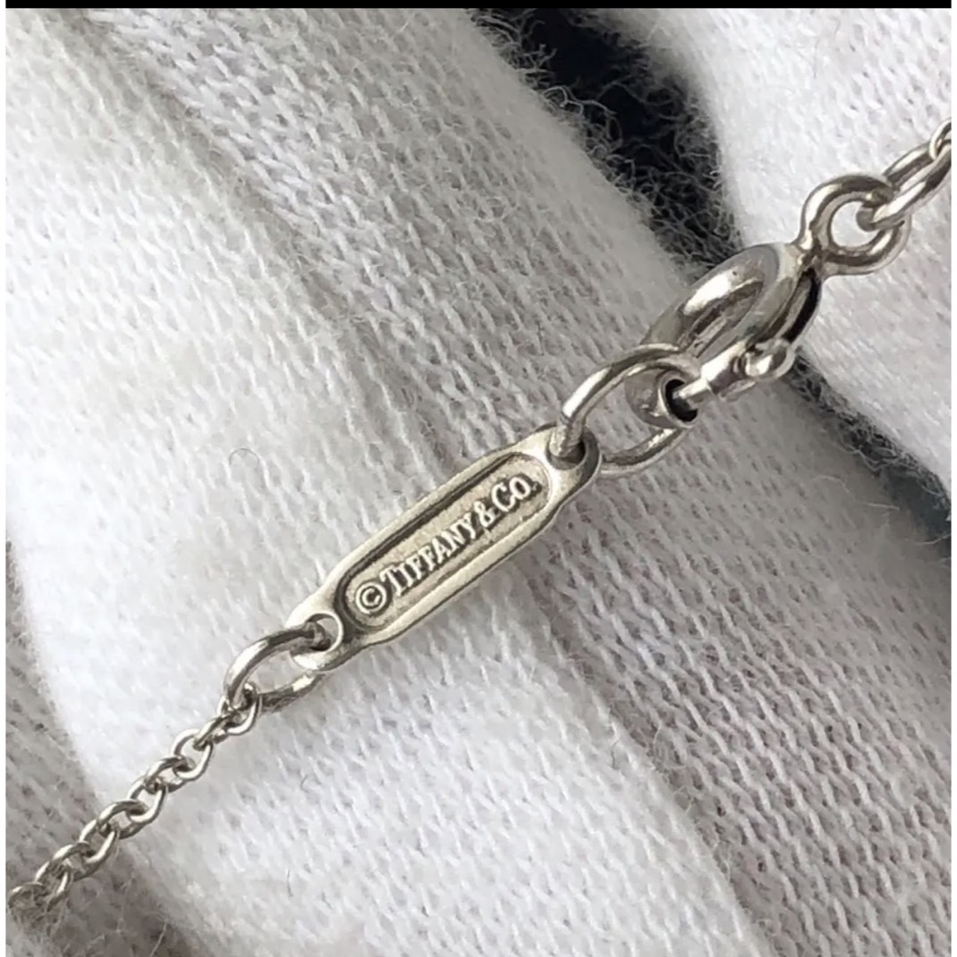 Tiffany & Co. - 美品 ティファニーオープンハートネックレス 22mm