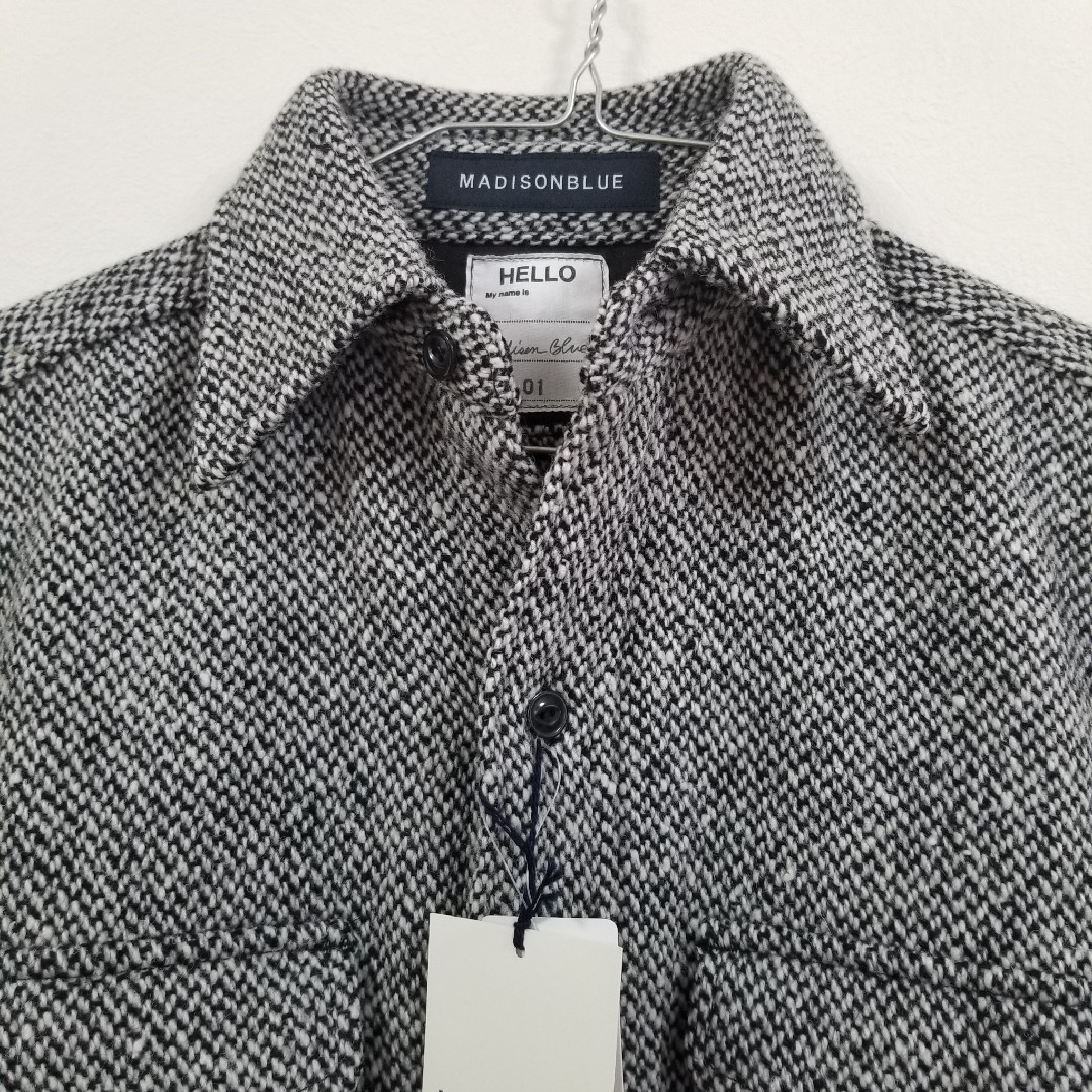 話題の人気 タグ付✨定価¥67100✨MADISONBLUE✨シャツジャケット