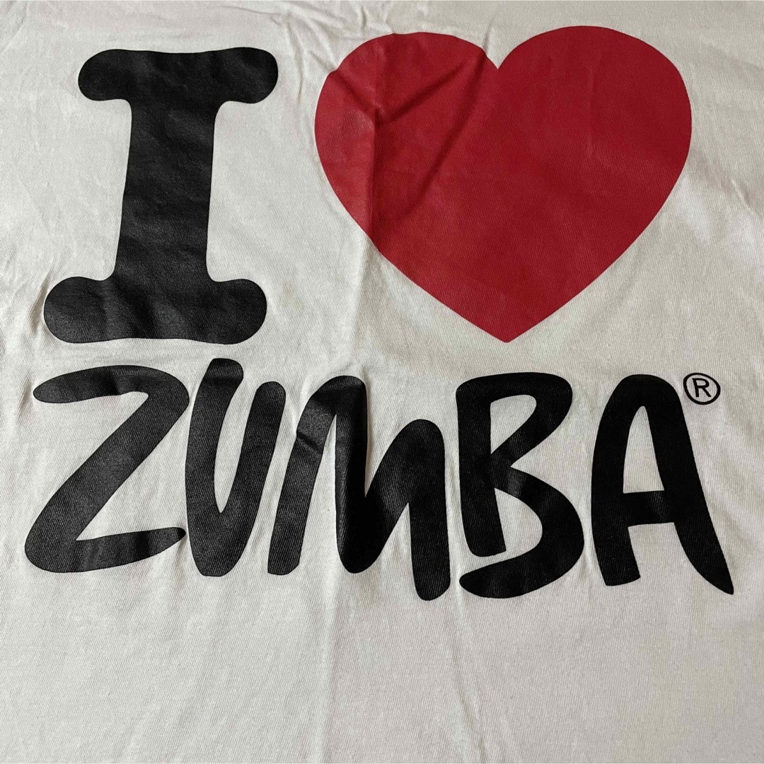 Zumba(ズンバ)のZUMBA®︎トップス　正規品　裾カット　フリーサイズ スポーツ/アウトドアのスポーツ/アウトドア その他(ダンス/バレエ)の商品写真