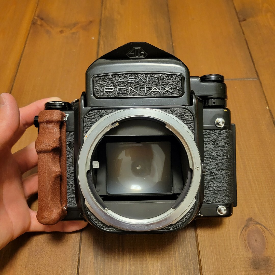 PENTAX 6×7 ボディ 後期型 TTLファインダー