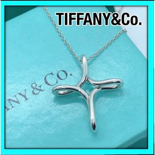 Tiffany & Co. - 美品 ティファニーインフィニティクロスネックレス