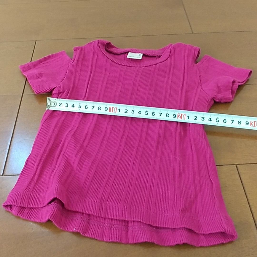 petit main(プティマイン)の100トップスインナー キッズ/ベビー/マタニティのキッズ服女の子用(90cm~)(Tシャツ/カットソー)の商品写真