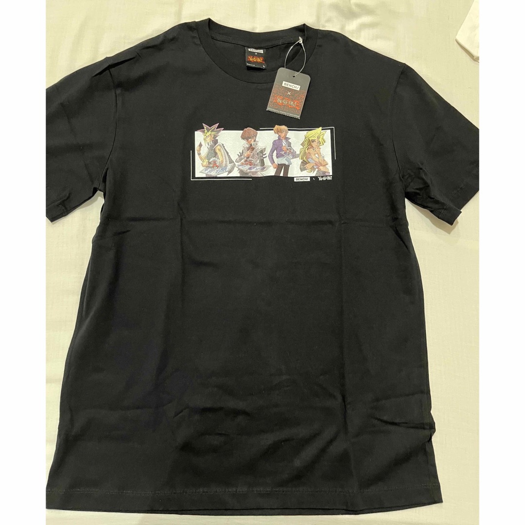 遊戯王 BENCH Tシャツ シャツ メンズ 海馬 城之内 遊戯 孔雀舞 0w-