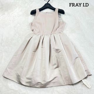 フレイアイディー(FRAY I.D)の新品未使用タグ付き FRAY I.D  ノースリーブ ワンピース フレア(ひざ丈ワンピース)