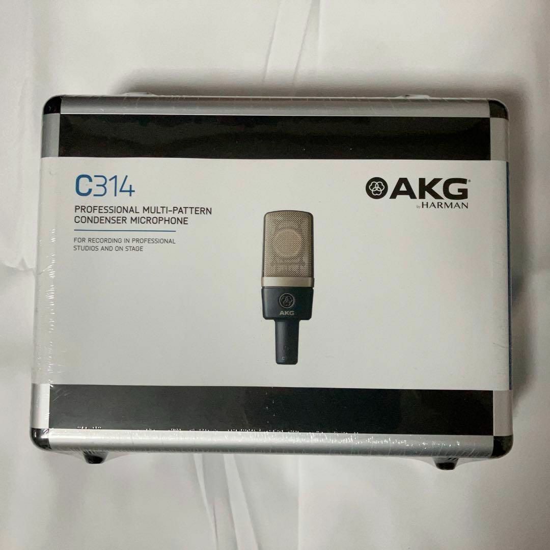 【新品】AKG C314 コンデンサーマイク ケース付き