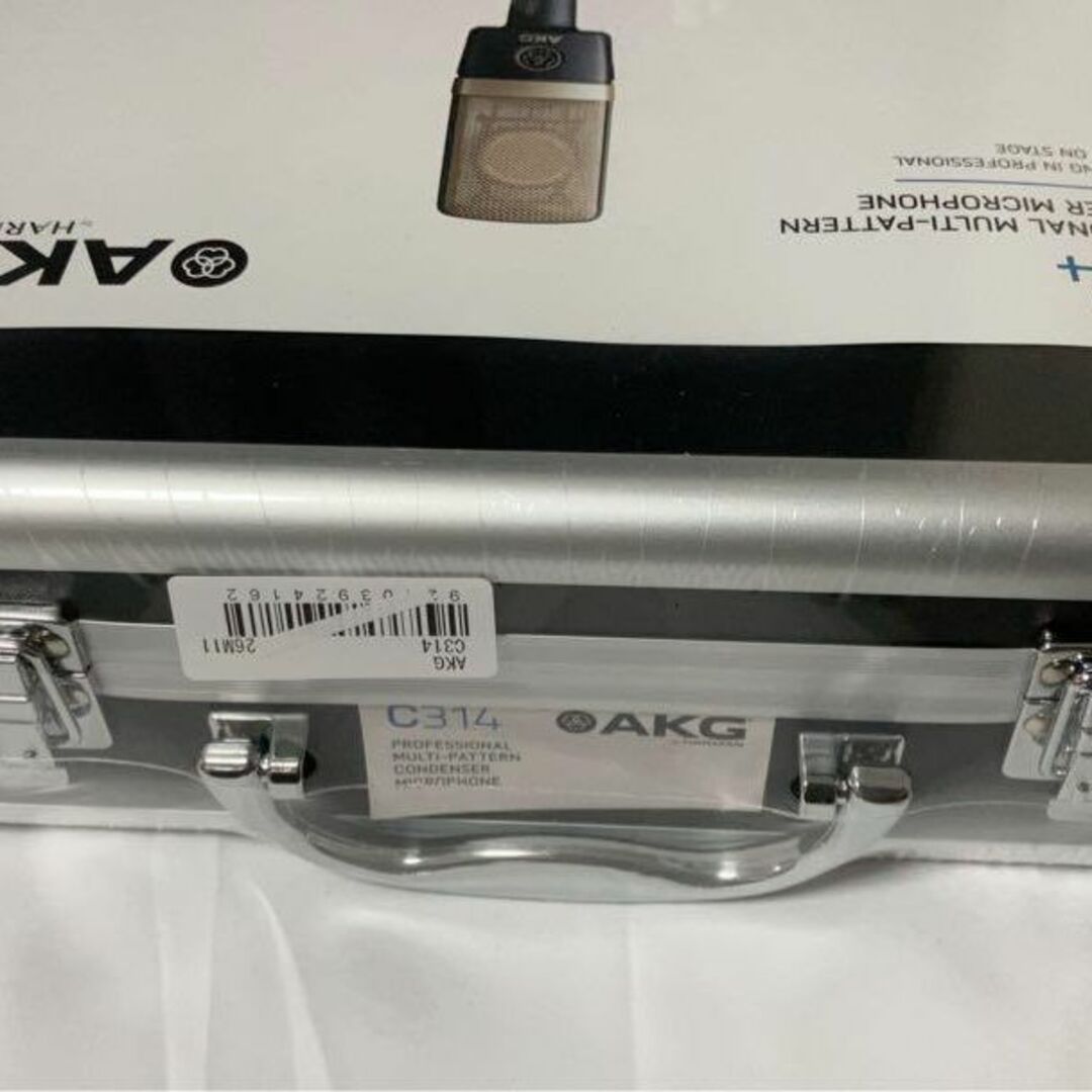 【新品】AKG C314 コンデンサーマイク ケース付き