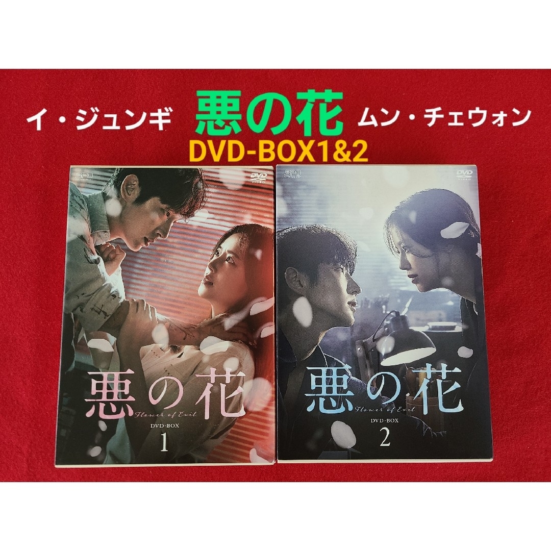 韓国ドラマ『悪の花』正規DVD-BOX1&2 イ・ジュンギ/ムン・チェウォン