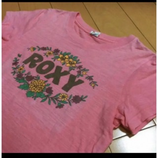 ロキシー(Roxy)のROXYラブピープルピンクコットンT(Tシャツ(半袖/袖なし))