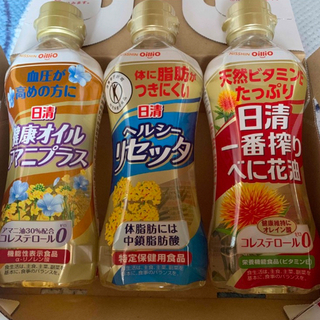 ニッシンショクヒン(日清食品)の日清オイリオ　3種詰め合わせ(調味料)