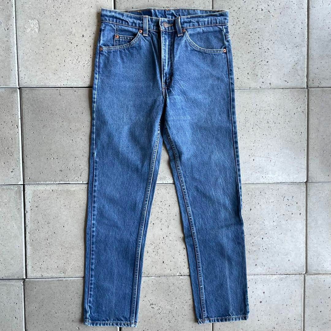USA製 LEVI´S リーバイス 505 インディゴ デニム パンツ W31-