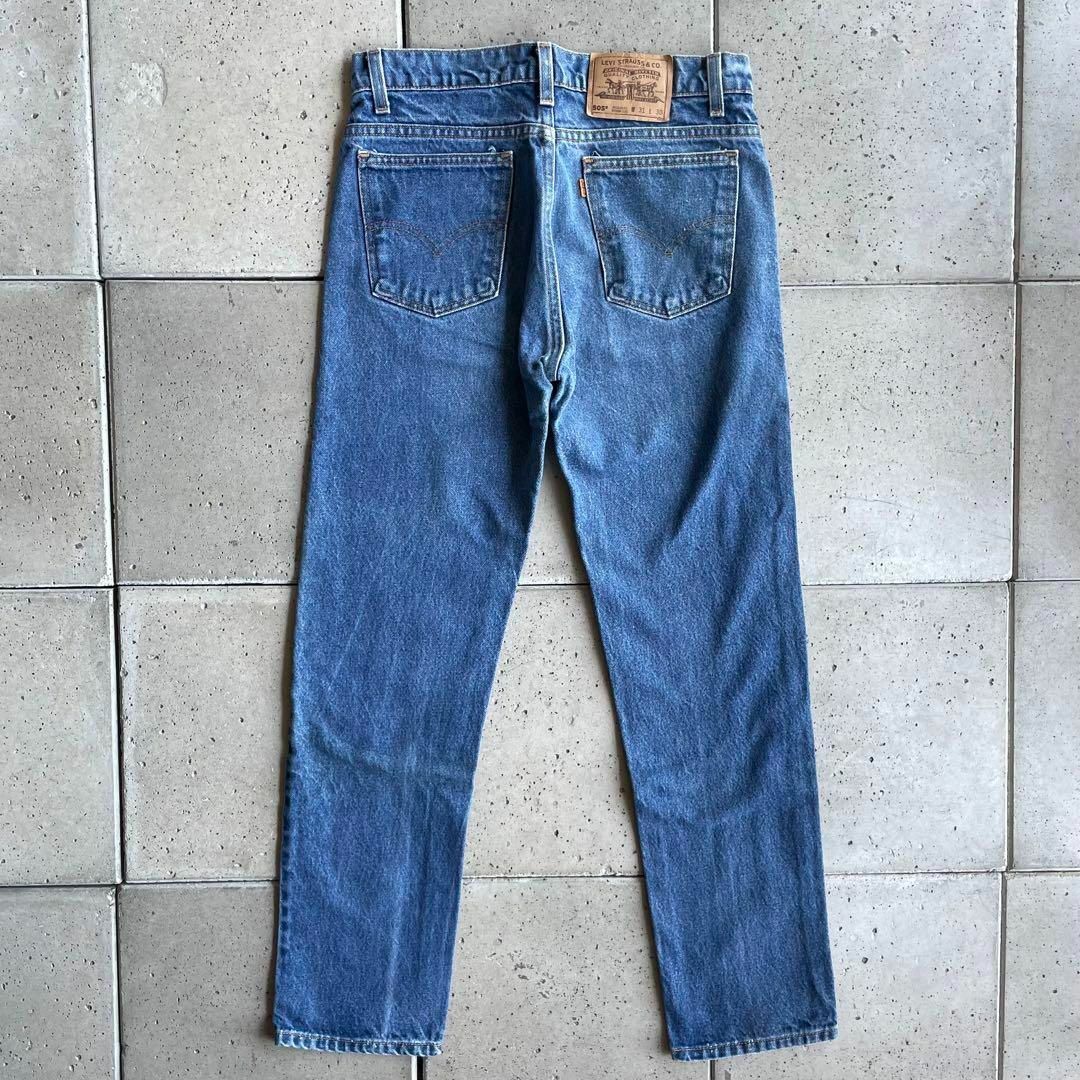USA製 LEVI´S リーバイス 505 インディゴ デニム パンツ W31-