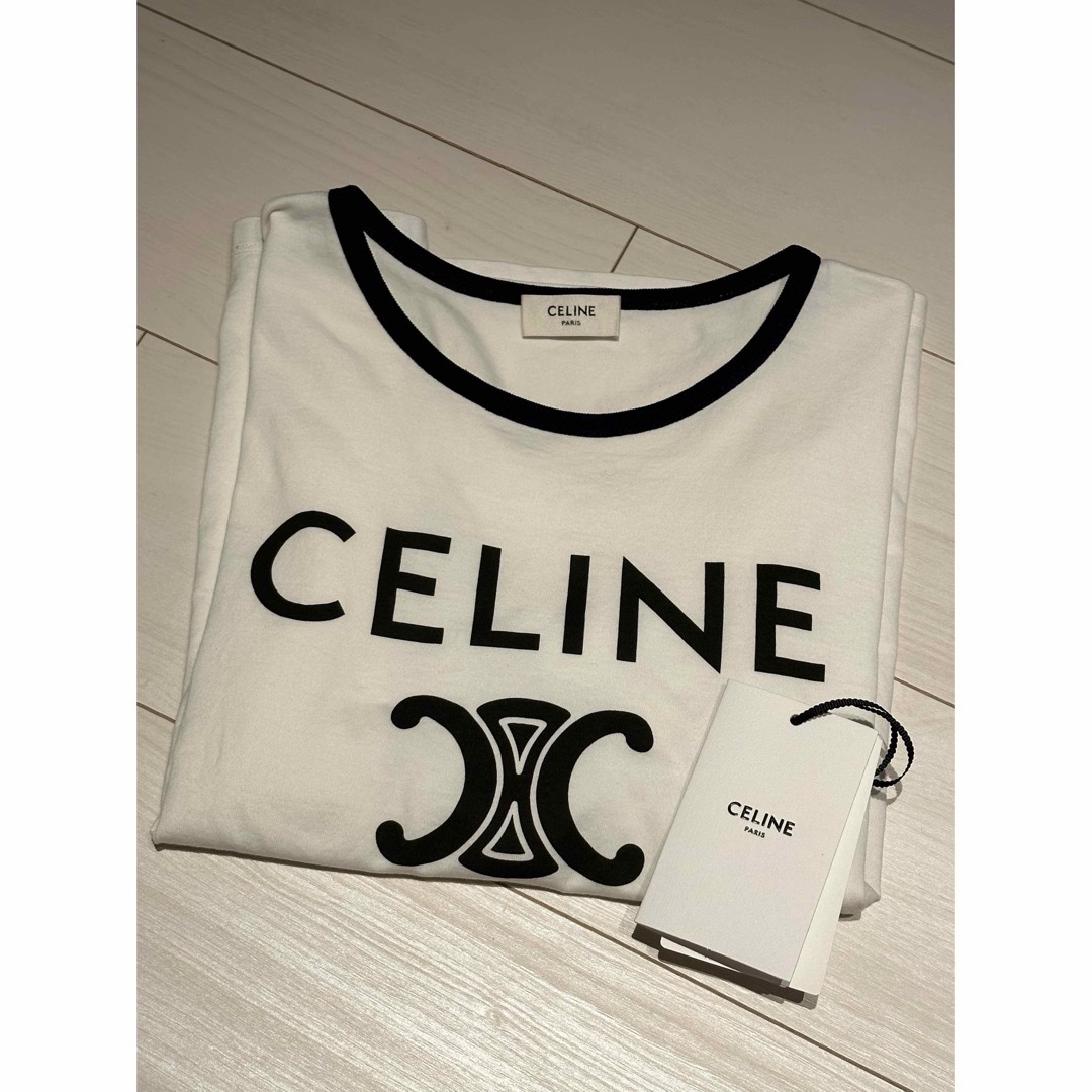 限定値下げ⭐︎新品　CELINE  セリーヌトリオンフ 半袖 Tシャツ