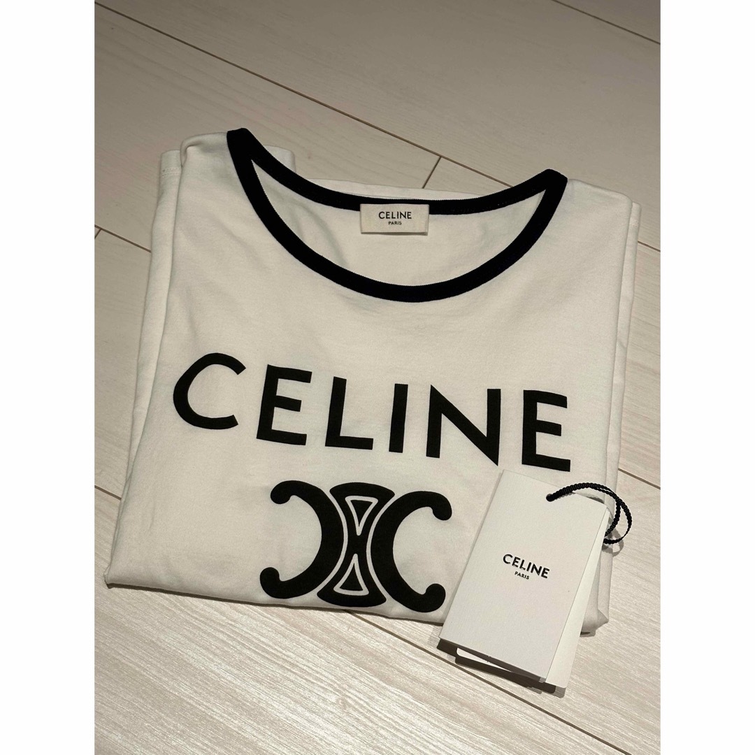 CELINE⭐︎トリオンフロゴTシャツ