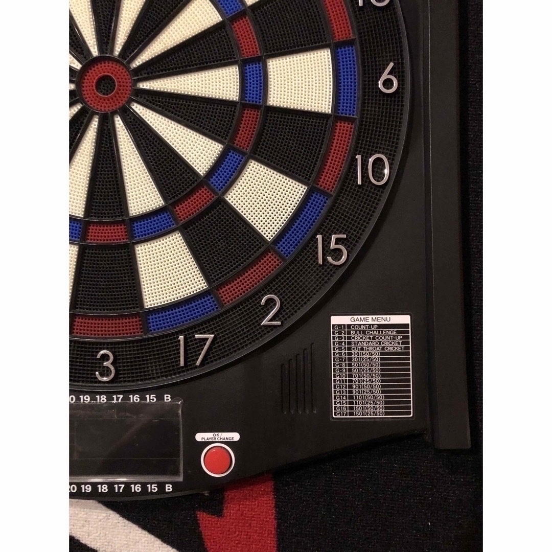 DARTSLIVE(ダーツライブ)のダーツライブ100Sとスローマットのセット エンタメ/ホビーのテーブルゲーム/ホビー(ダーツ)の商品写真