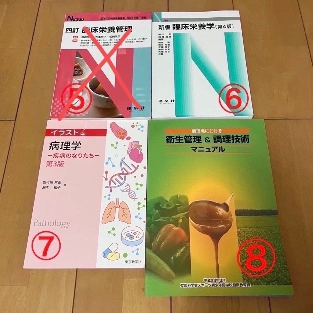 管理栄養士 栄養士 教科書 参考書 まとめ売り バラ売り - 健康/医学