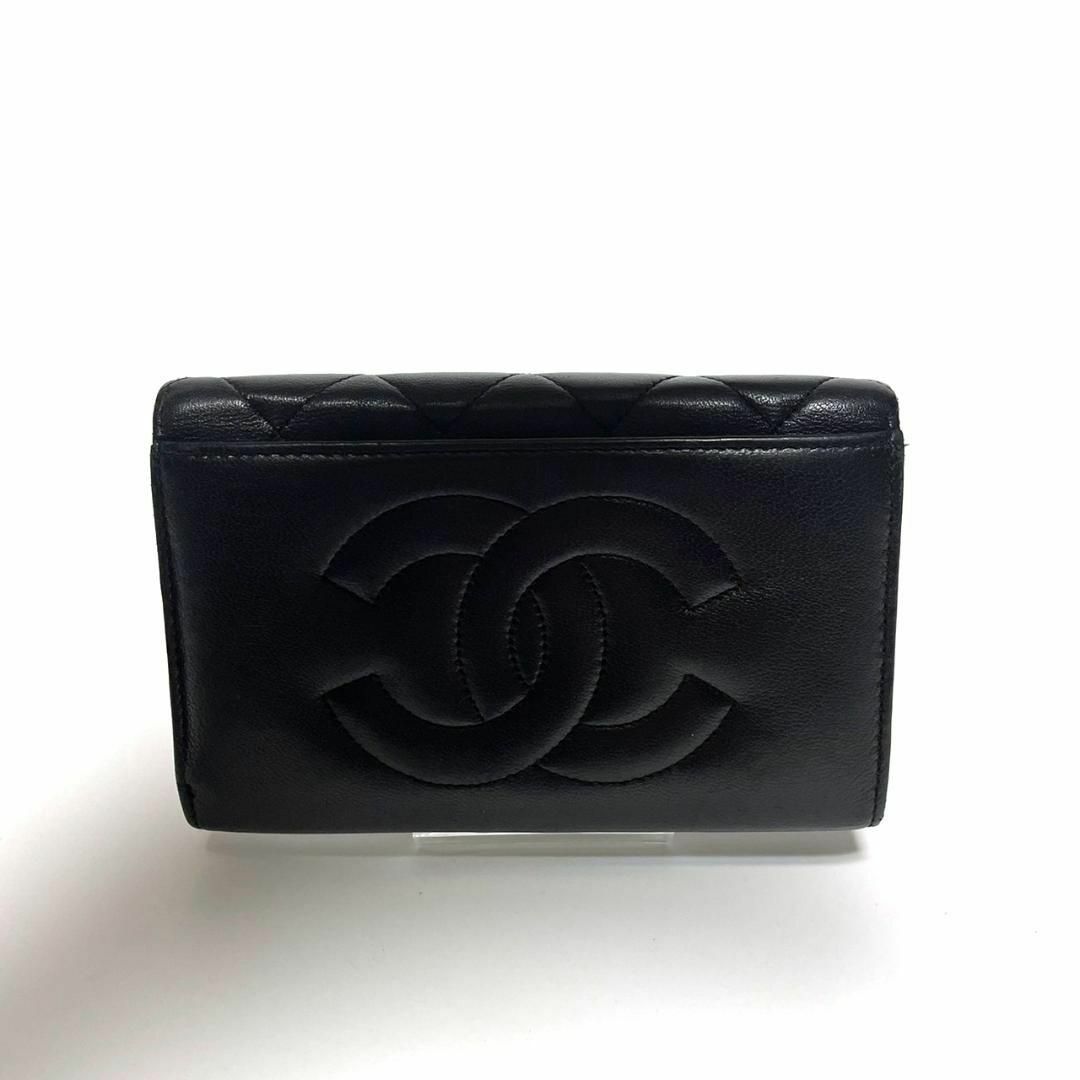 CHANEL - シャネル 3026722 折財布 ココマーク がまぐち 小銭入 ...