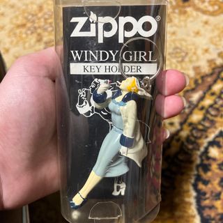 ジッポー(ZIPPO)のZIPPO☆WINDY GIRL キーホルダー☆新品未開封(タバコグッズ)