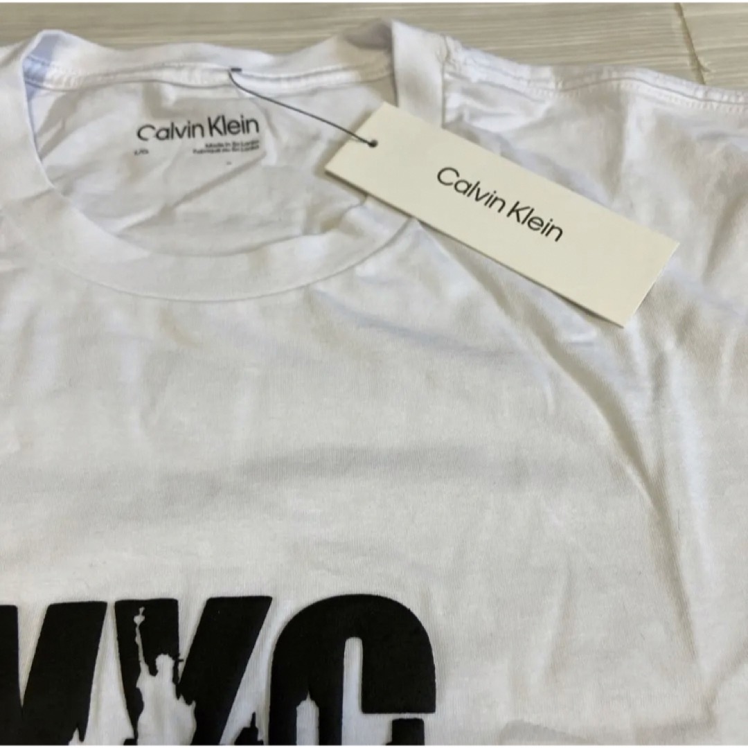 送料無料 新品 CALVIN KLEIN クルーネック Tシャツ XL 2
