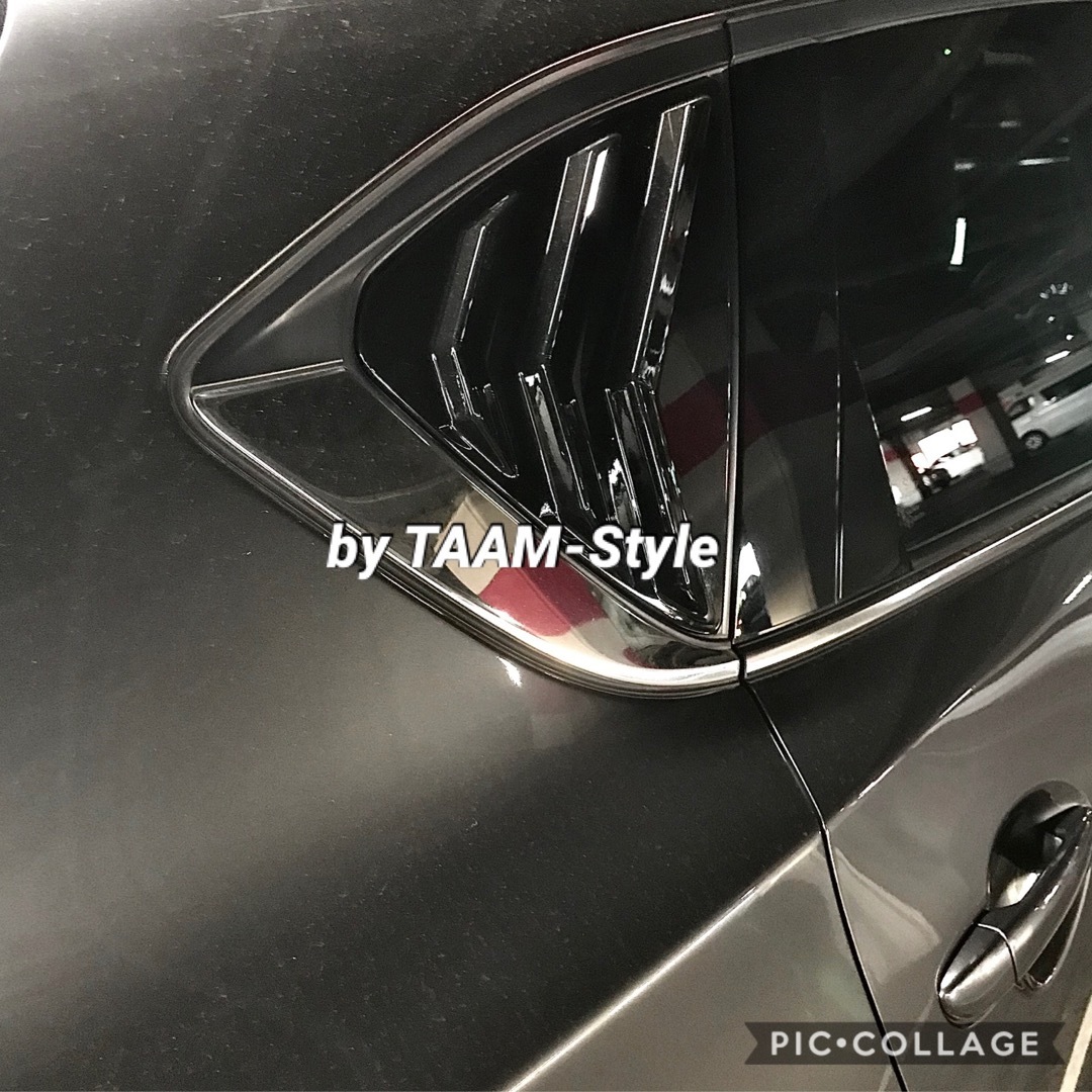 マツダ cx5 KF系 ピアノブラック調 サイドウインドウカバーの マツダ cx5 KF系 ピアノブラック調 サイドウインドウカバーの