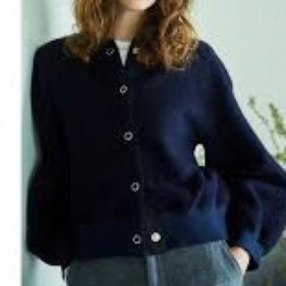 シンゾーン(Shinzone)のTHE SHINZONE FLEECE CAPELIN CARDIGAN(カーディガン)