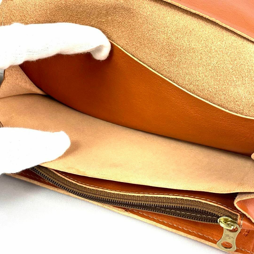 【美品】IL BISONTE イルビゾンテ ロングウォレット 長財布 二つ折り