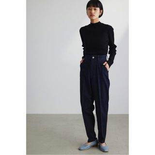 ザラ(ZARA)のスタイルミキサー　センタープレス　ラウンドデニム(デニム/ジーンズ)