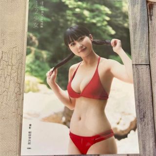 エイチケーティーフォーティーエイト(HKT48)のHKT48１／２少女 田中美久１ｓｔ写真集　初回特典　ポストカード(アイドルグッズ)